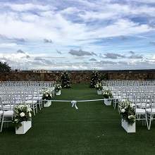 Bella Collina lawn wedding